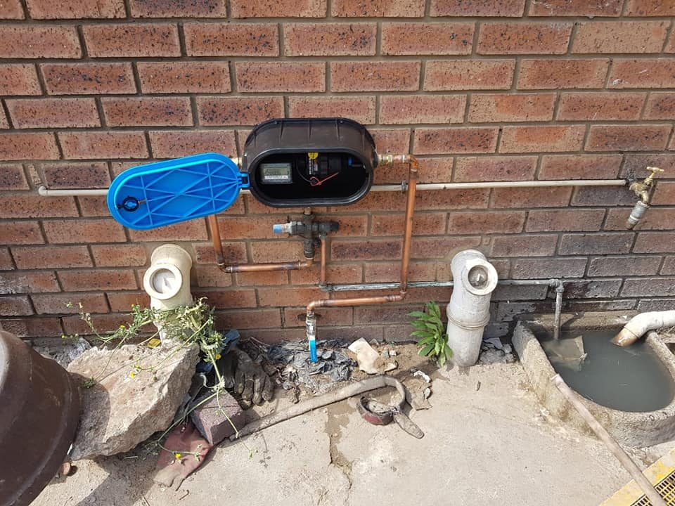 Water meter installation forming part of a property maintenance programme